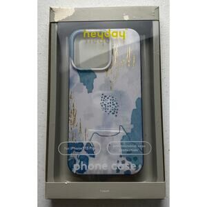 Heyday Green Gold Abstract Phone Case for iPhone 13 Pro New in Open Box